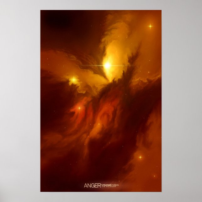 Poster Colère (Devant)