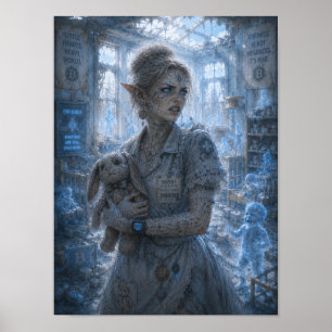 Poster Colère / Nounou / Nurserie