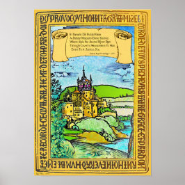 Poster Coleridge et Dürer à Xanadu