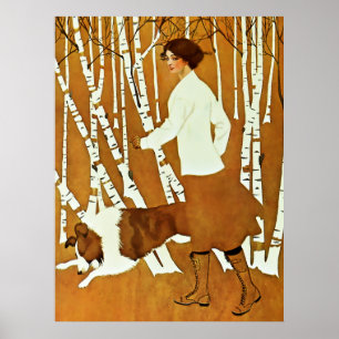 Poster Coles Phillips « Fadeaway Girl » Couverture de pro