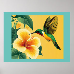 POSTER COLIBRI #1