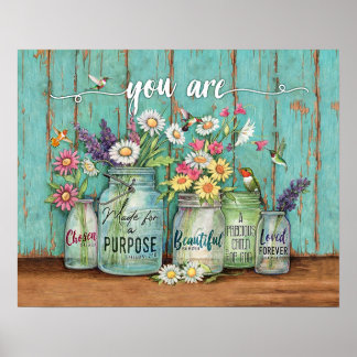 Poster Colibri Vous Êtes De Beaux Cadeaux De Ménage