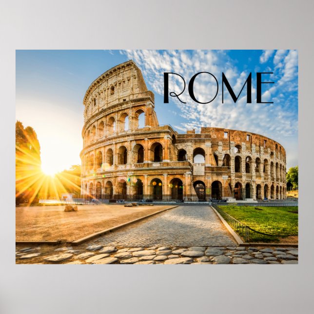 Poster Colisée de Rome (Devant)