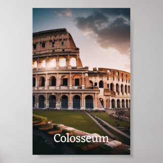 Poster Colisée : La Merveille majestueuse de Rome