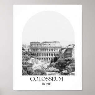 Poster Colisée Rome Arc Photo Imprimer