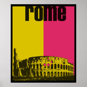 Poster Coliseum in Rome