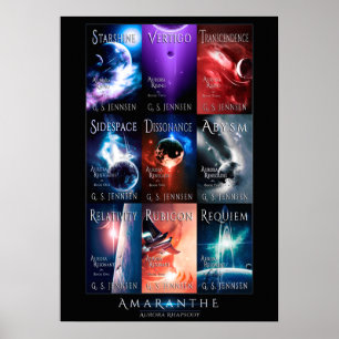 Poster Collage de couverture Aurora Rhapsody (20x28)