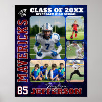 Collage de photos du jour des seniors de l'équipe