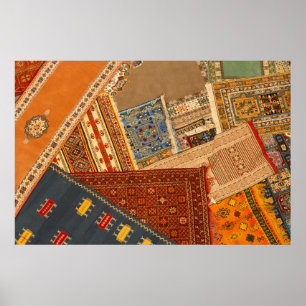 Poster Collage de tapis fermé