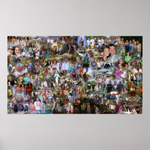 Poster collage Hawaii