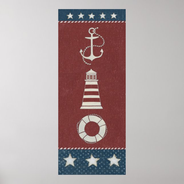 Poster Collage nautique 1 (Devant)