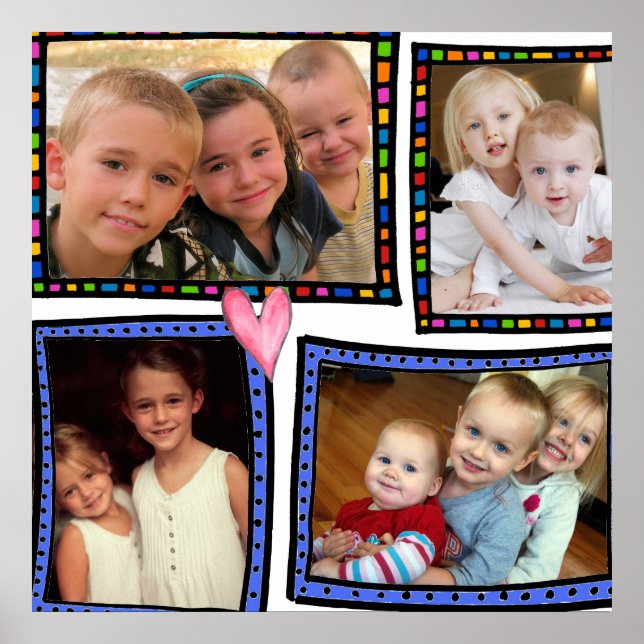 Poster collage photo (Devant)