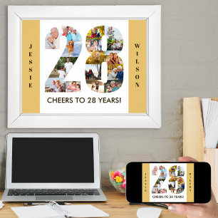 Poster Collage photo dans le numéro 28 Neutre 28e anniver