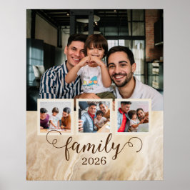 Poster Collage photo famille 4