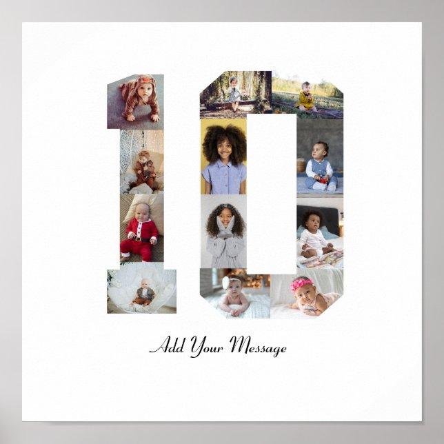 Poster Collage photo numéro 10 (Devant)