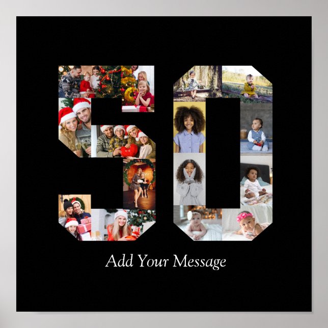 Poster Collage photo numéro 50 (Devant)