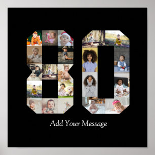 Poster Collage photo numéro 80