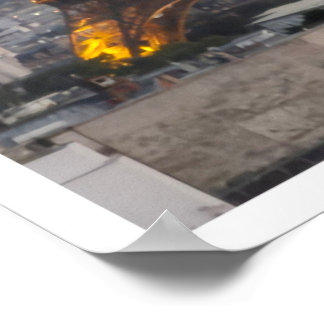 Poster Collage Tour Eiffel