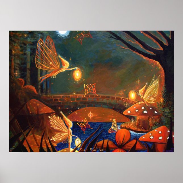 Poster Collecte de fées - Imprimer (Devant)