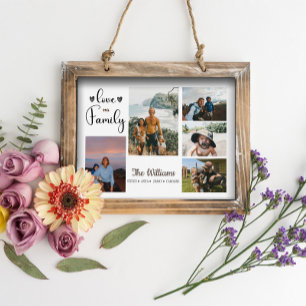 Poster Collecte De Photos Familiales Personnalisées Poste