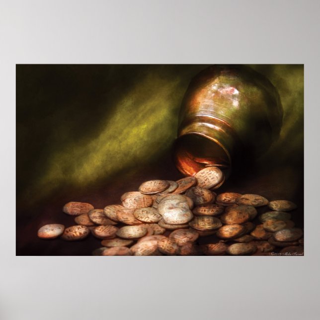 Poster Collecte de pièces - passe-temps - Treasure Quest (Devant)