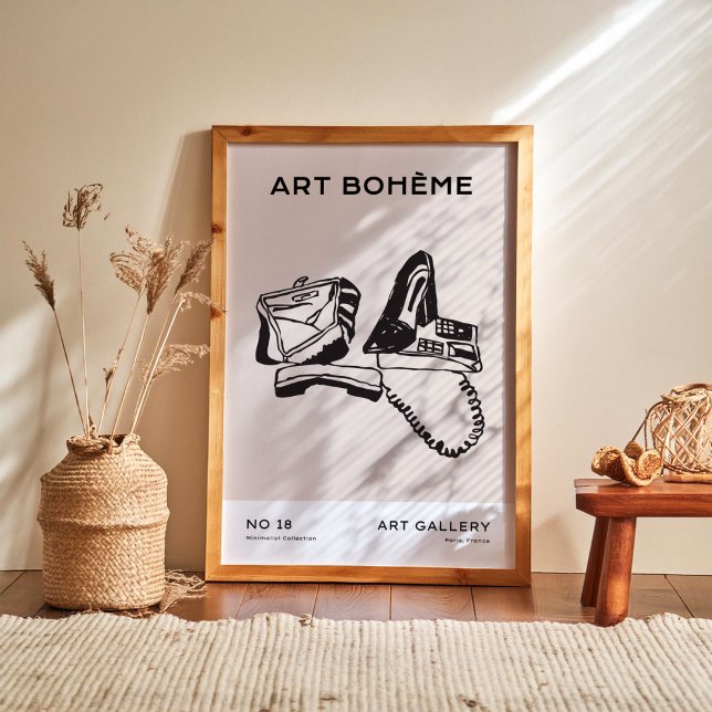 Poster Collection d'affiches d'art bohème (Créateur téléchargé)