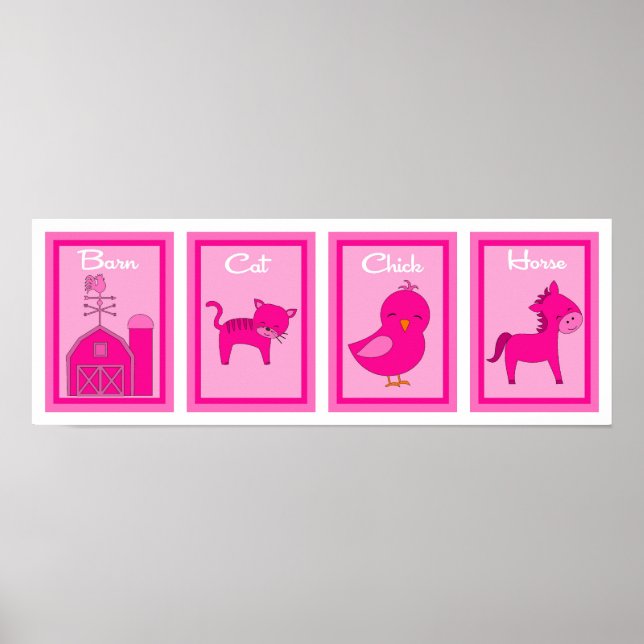 Poster Collection d'art mural pour filles de triage de gr (Devant)