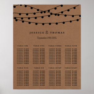 Poster Collection de Mariages Rustic Kraft