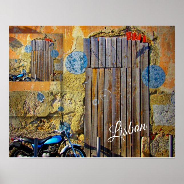 Poster Collection de voyages de Lisbonne (Devant)
