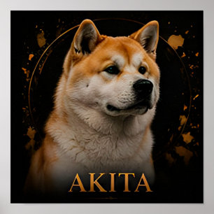 Poster Collection Esprit Noble Akita