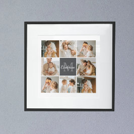 Poster Collection Famille Moderne Photo & cadeau personna