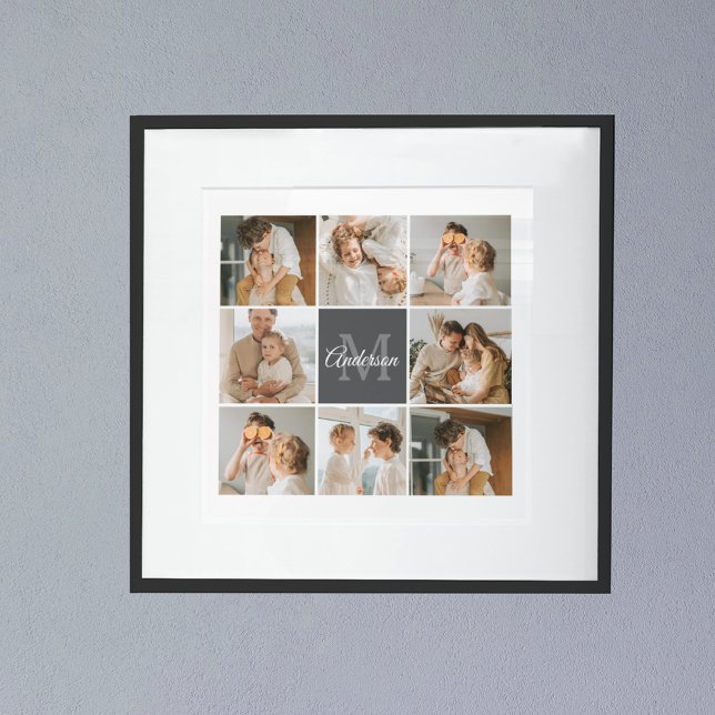 Poster Collection Famille Moderne Photo & cadeau personna (Créateur téléchargé)
