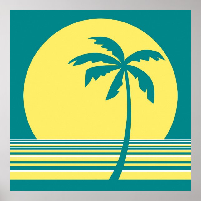 Poster collection palm (Devant)