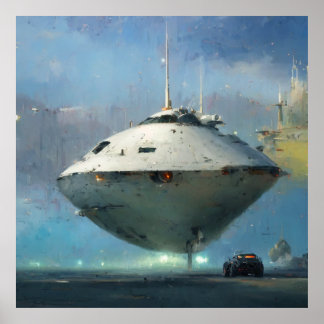 Poster Collection science-fiction : hommage à John Berkey