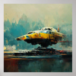 Poster Collection science-fiction : hommage à John Berkey