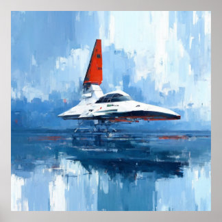 Poster Collection science-fiction : hommage à John Berkey