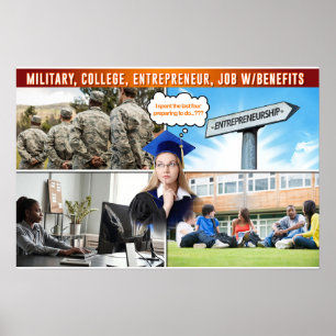 Poster Collège et carrière (Matte)