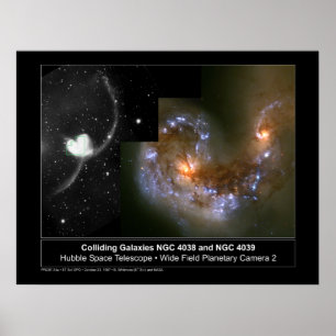 Poster CollidingGalaxies-1997-34a