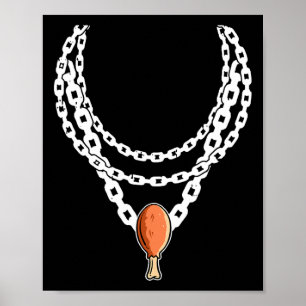 Poster Collier Turquie Pendentif de jambe Jour d'Action d