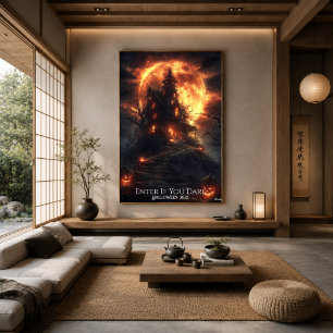 Poster Colline d'Halloween de la Lune Hantée