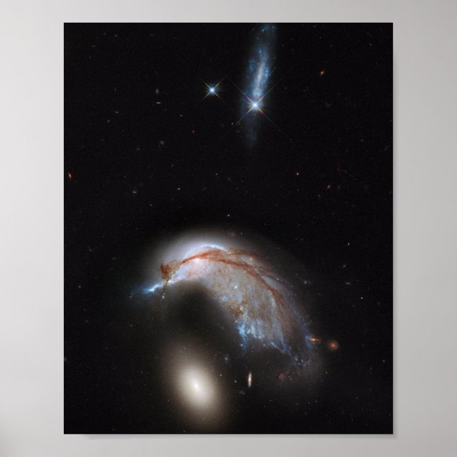 Poster Colliser les Galaxies (Devant)