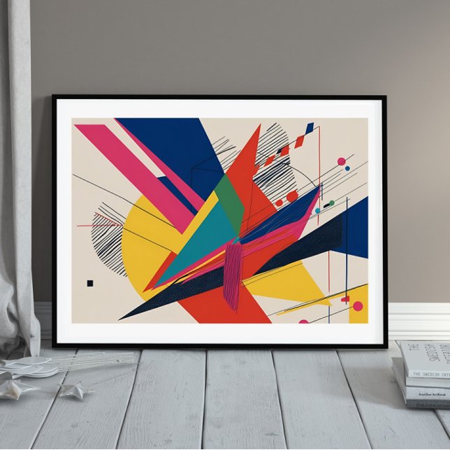 Poster Collision de vecteurs (Créateur téléchargé)