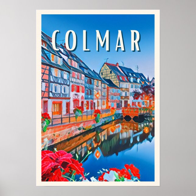 Poster Colmar Photo Vintage (Devant)