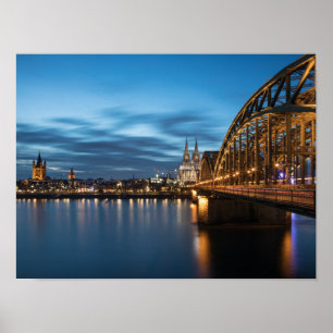 Poster Cologne Allemagne