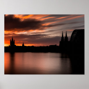 Poster Cologne Allemagne