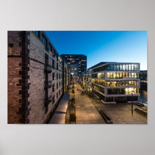 Poster Cologne Allemagne