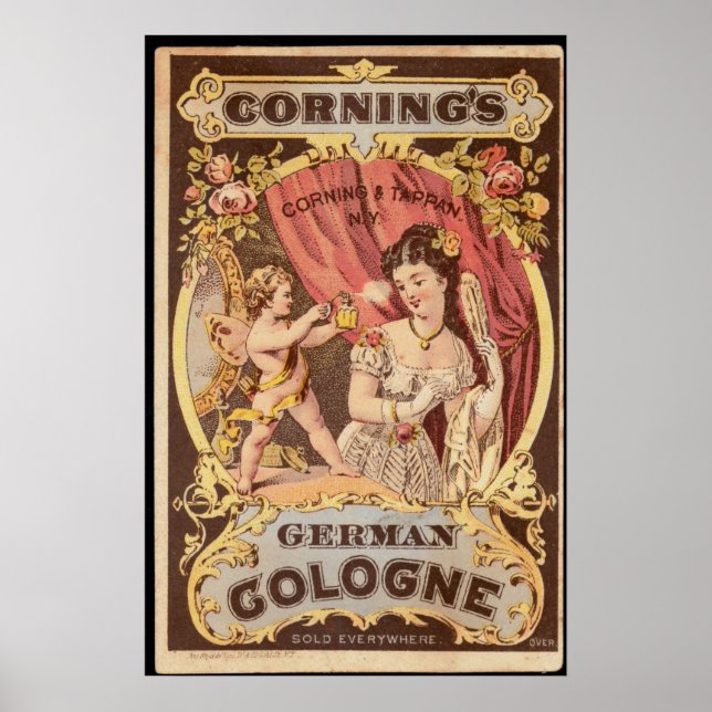 Poster Cologne vintage (Devant)