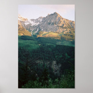 Poster Colombie-Britannique du haut vers le bas