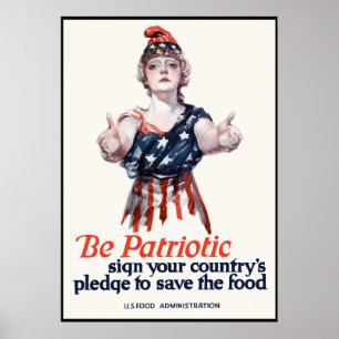 Poster Colombie Vous Invitations À Sauver De La Nourritur