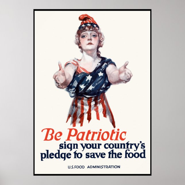 Poster Colombie Vous Invitations À Sauver De La Nourritur (Devant)